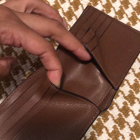 COACH Dark Saddle Wallet - Picture 5 of 5